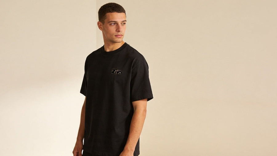 Simple Man Black T-Shirt front view