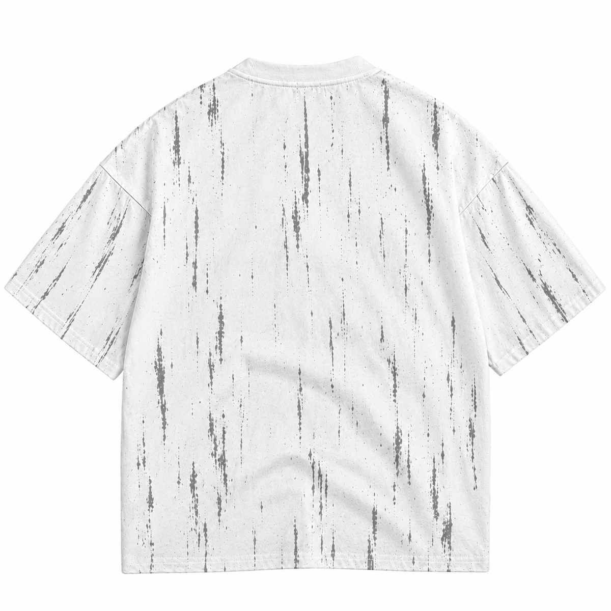 ZIVO NOW TREND 280 GSM white heavyweight T-shirt back