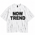 ZIVO NOW TREND 280 GSM white heavyweight T-shirt front