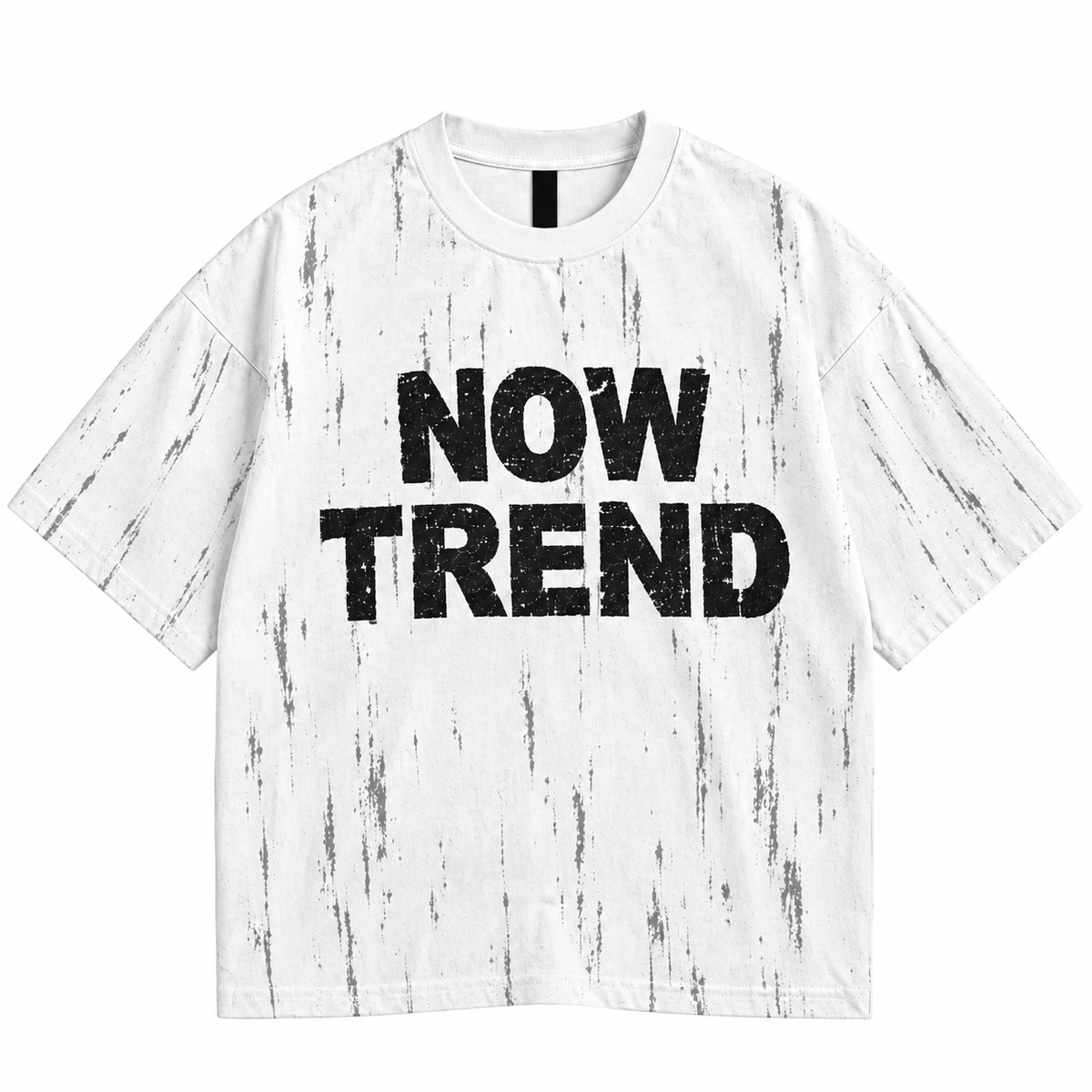 ZIVO NOW TREND 280 GSM white heavyweight T-shirt front