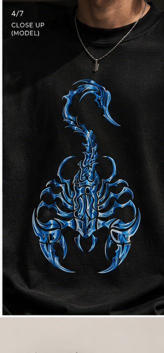 ZIVO Scorpion Tee graphic close-up