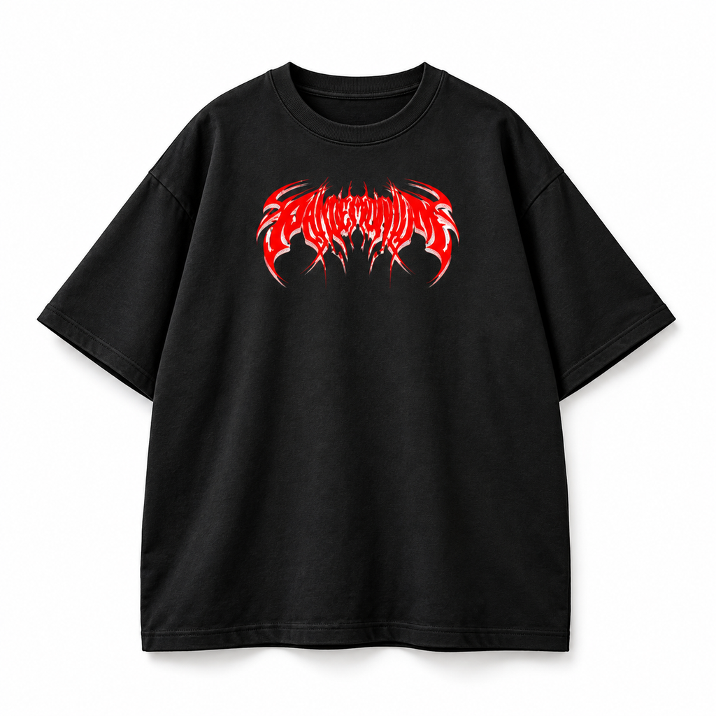Front view red chest graphic