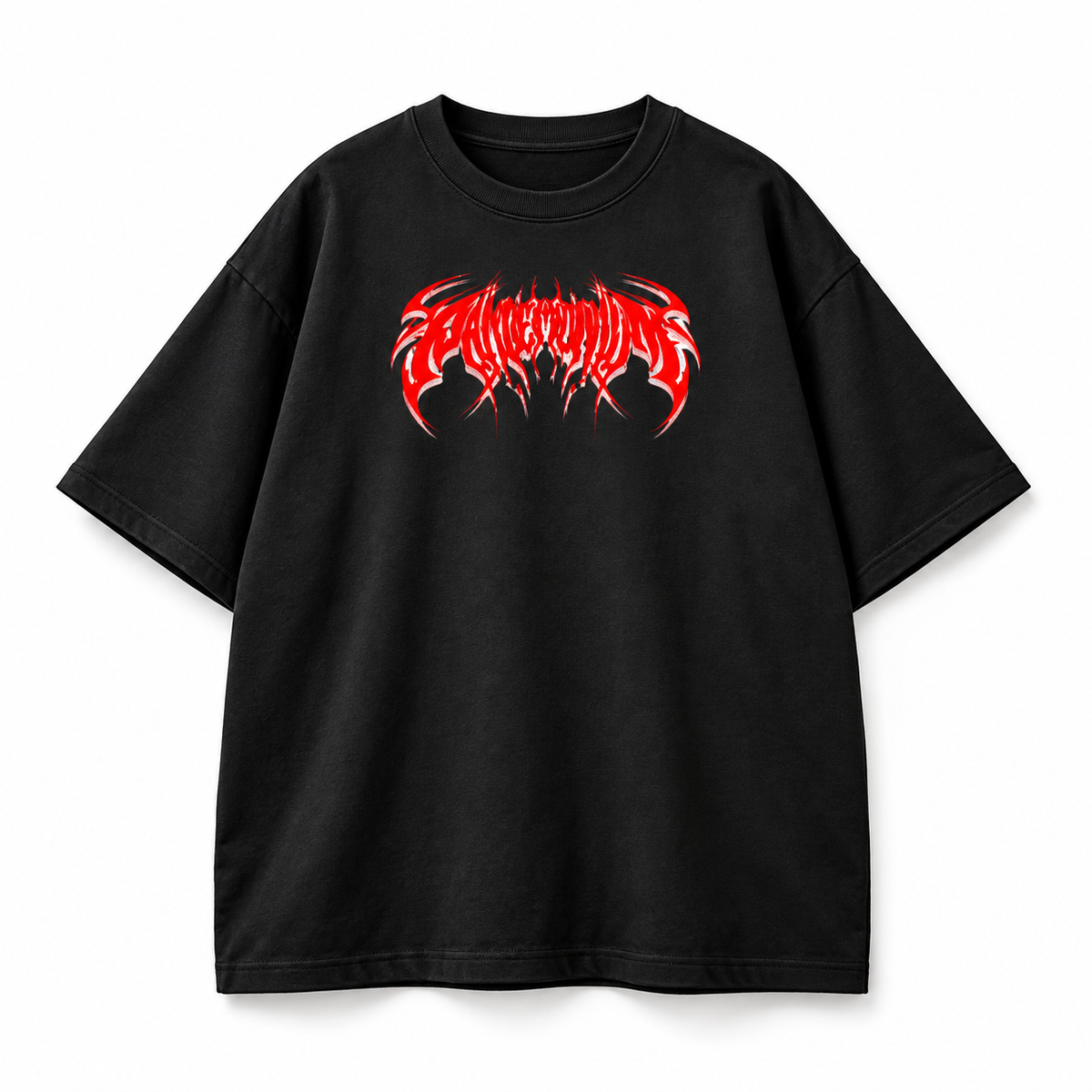 Front view red chest graphic