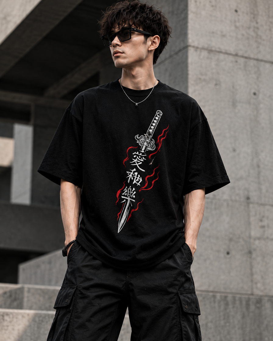ZIVO Sword Flame T-Shirt men's front