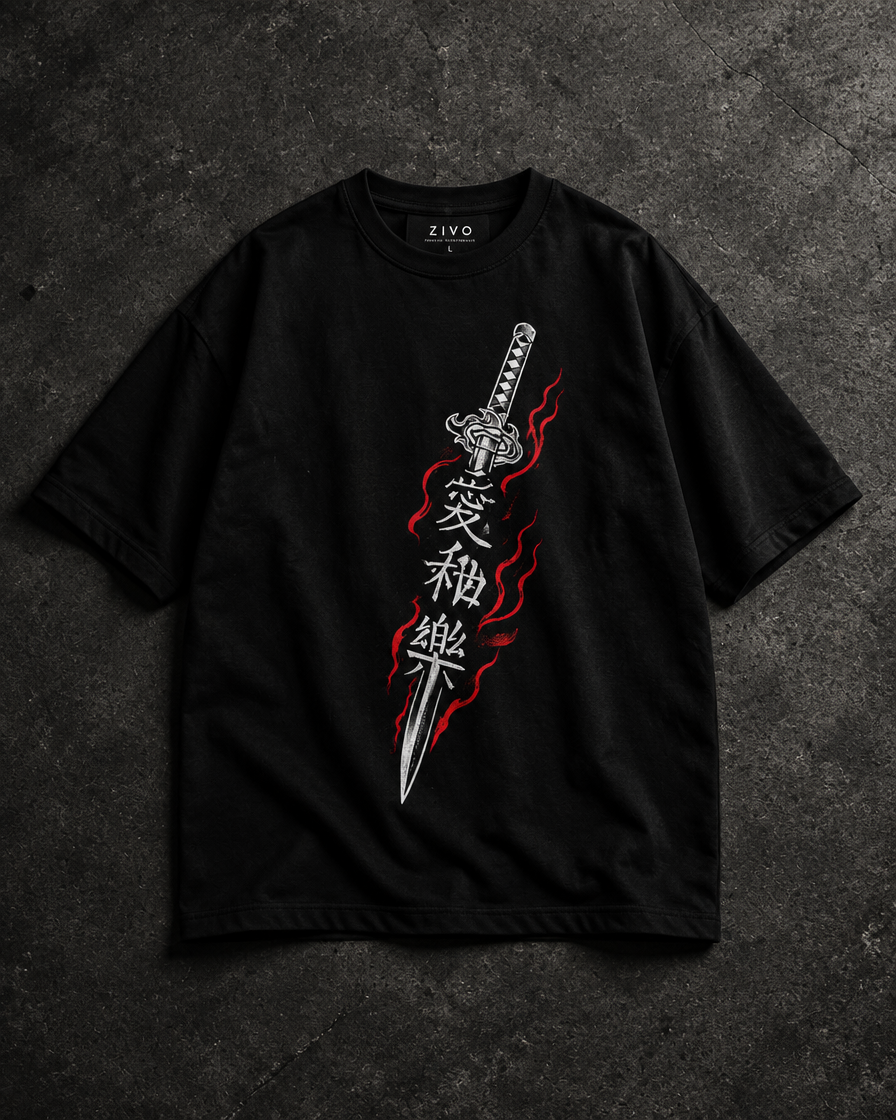 ZIVO Sword Flame T-Shirt product photo