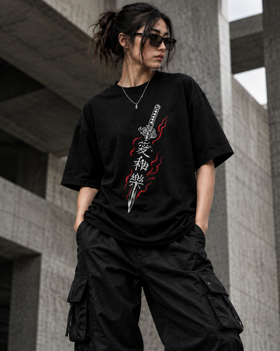 ZIVO Sword Flame T-Shirt women's