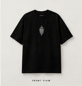 ZIVO Tribal Logo Oversized T-Shirt front view