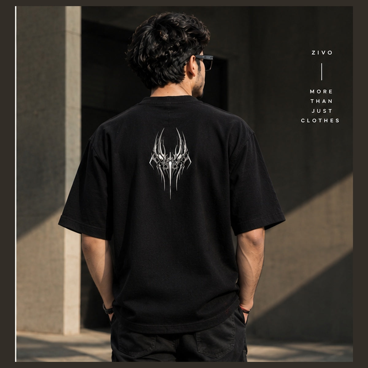 ZIVO Tribal Wing Tee back